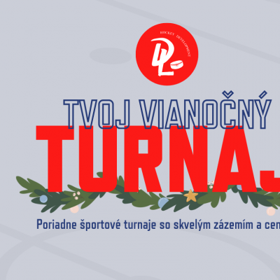 Spustené prihlasovanie na Vianočný turnaj DL Hockey Development 